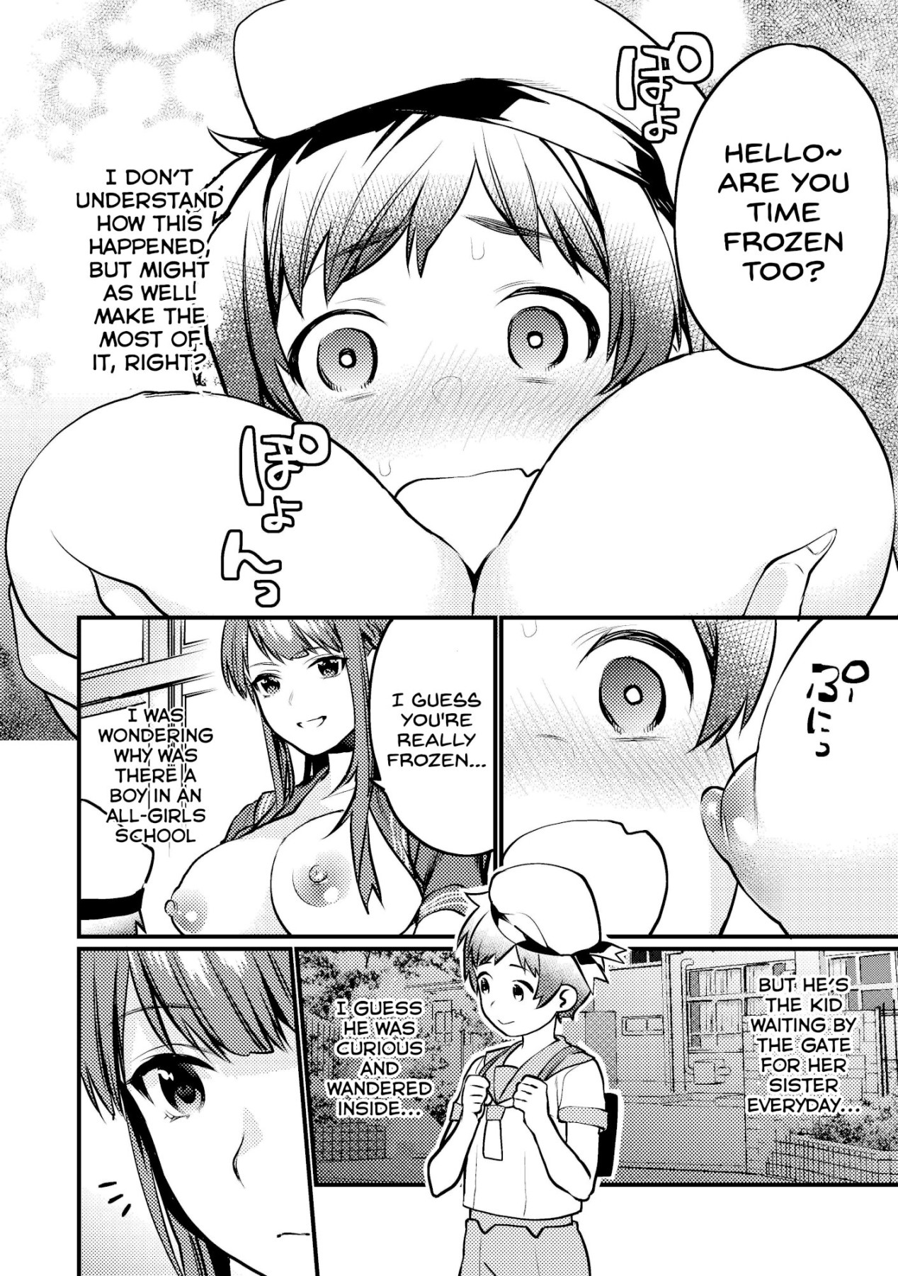 Hentai Manga Comic-Time Stop - A Blank Space In My Memory-Read-4